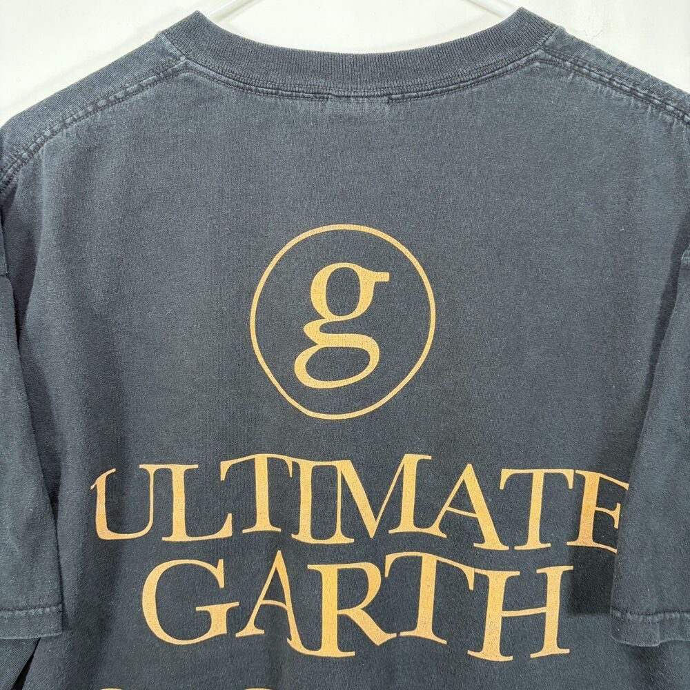 Garth Brooks Kansas City 2007 Concert T Shirt Adult XL Black Double Sided Anvil - Picture 8 of 8